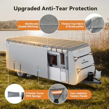 Heavy Duty 7 Layers RV Cover 30-33 FT - Upgraded Protection