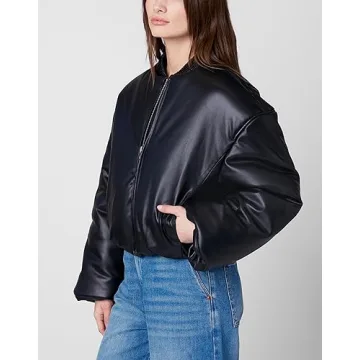 Stylish [BLANKNYC] Women's Cropped Jacket for Every Occasion