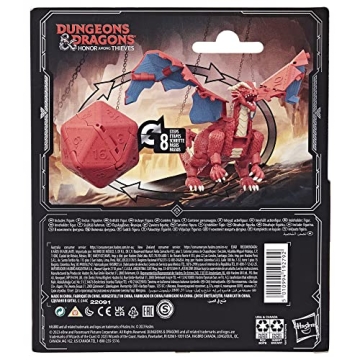 Transforming D&D Dicelings Red Dragon Dice - Fun Collectible