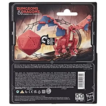Transforming D&D Dicelings Red Dragon Dice - Fun Collectible