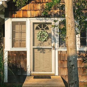 IRONLAND 12" Eucalyptus Wreath for All Seasons