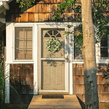 IRONLAND 12" Eucalyptus Wreath for All Seasons