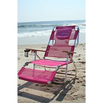 Ostrich 3N1 Lightweight Reclining Lounge Chair - Pink