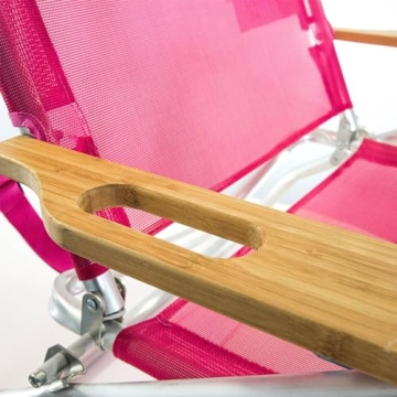 Ostrich 3N1 Lightweight Reclining Lounge Chair - Pink