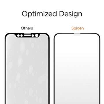 Spigen Tempered Glass Screen Protector [GlasTR AlignMaster] Designed for iPhone XS (2018) / iPhone X...