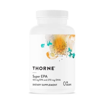 THORNE Super EPA - Omega-3 Fatty Acids EPA 425mg and DHA 270mg Supplement - Support Brain, Cardiovas...
