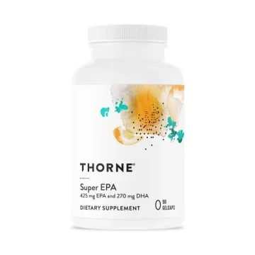 THORNE Super EPA - Omega-3 Fatty Acids EPA 425mg and DHA 270mg Supplement - Support Brain, Cardiovas...