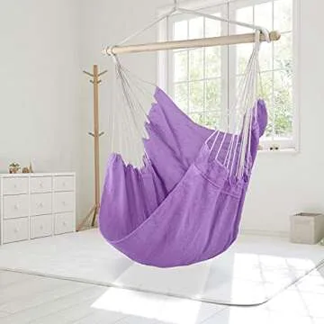 Dekool Hammock Chair with Max 330 lb Capacity for Comfort