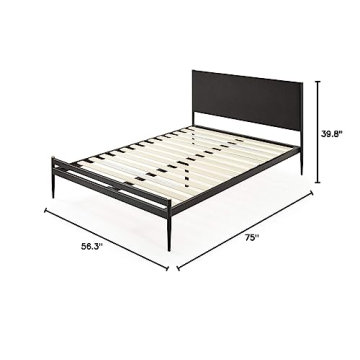 Stylish ZINUS Clarrisa Metal Platform Bed Frame - Easy Assembly