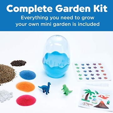 Dinosaur Craft Mini Terrarium Kit for Kids Ages 6-8