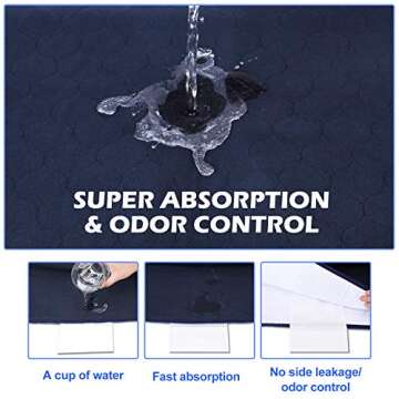 SIWA MARY Machine Washable Dog Pee Pads - 2 Pack