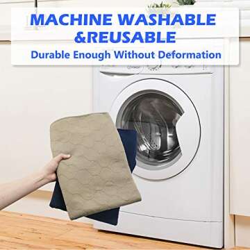 SIWA MARY Machine Washable Dog Pee Pads - 2 Pack