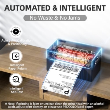 Bluetooth 4x6 Thermal Label Printer for Shipping