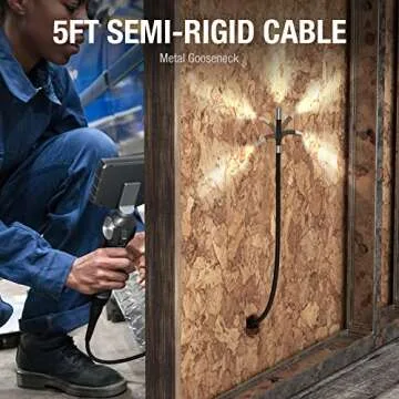 Two-Way Articulating Borescope for Easy Inspections