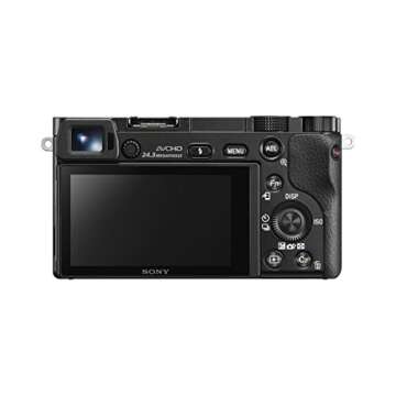 Sony Alpha a6000 Mirrorless Digital Camera 24.3 MP SLR Camera with 3.0-Inch LCD - Body Only (Black)