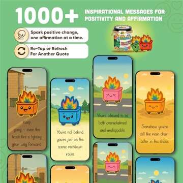 60 Positive Dumpster Fire Cards for Everyone