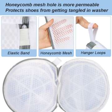 Vivifying Shoe Washing Bags - Durable, Multifunctional & Protective