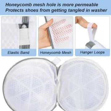 Vivifying Shoe Washing Bags - Durable, Multifunctional & Protective