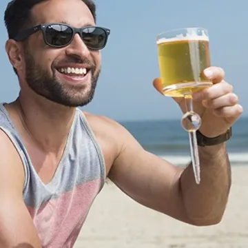 Beach Glass Original Floating Acrylic Glass Coral Pink