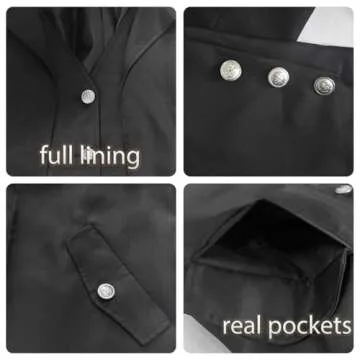 GOLDSTITCH Vintage Tailcoat for Halloween and Cosplay