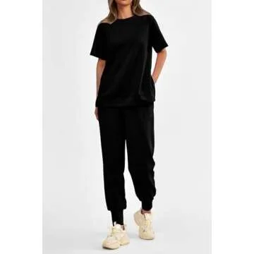 PRETTYGARDEN Women's Comfortable Summer Tracksuit Set