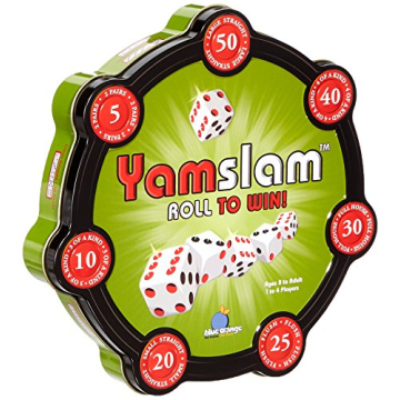 Yamslam Fun Chance and Strategy Family Dice Game for Kids and Adults by Blue Orange Games - 1 to 4 P...
