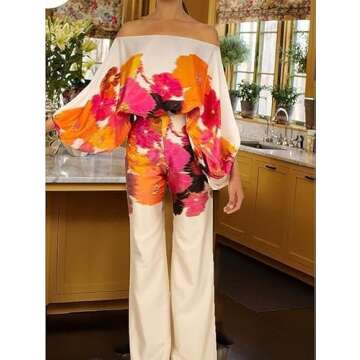 TOQVTOO Women's Date Night Outfit 2 Piece High Waist Set - Chic & Comfortable