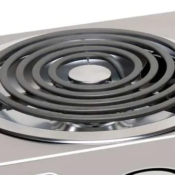 Cadco - CSR3T - Single Hi-Power Stainless Steel electric Hot Plate