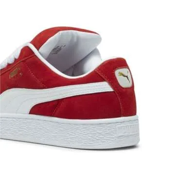 PUMA Men's Suede XL Sneaker, for All Time Red White, 8