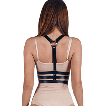 Stylish Women Rave Body Chest Harness for Festivals