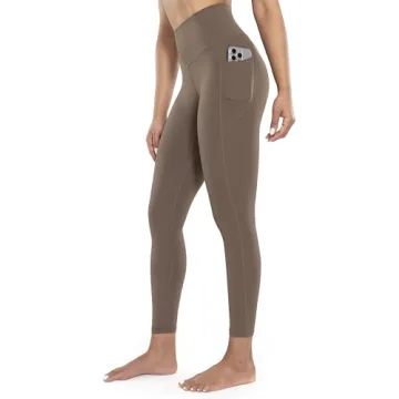 ENERBLOOM Women's High Waist Workout Leggings with Pockets