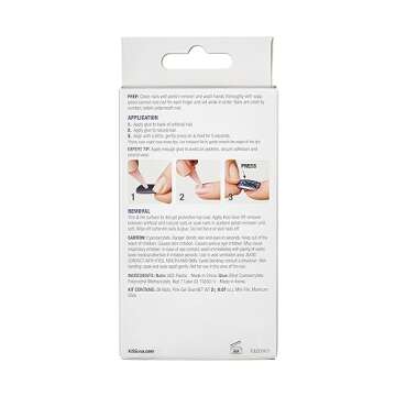 KISS Jelly Fantasy Sculpted Ready-To-Wear Fake Nails,- Jelly Cookie, Flowery, Long, Coffin Shaped, Smudge Proof, Waterproof, No Dry Time, Durable, DIY Manicure, Salon Quality, Long Lasting | 28 Count…