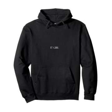 It Girl Pullover Hoodie for Ultimate Style and Comfort