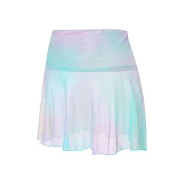 Lightweight Sheer Mesh Mini Skirt for Beach Style