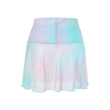 Lightweight Sheer Mesh Mini Skirt for Beach Style