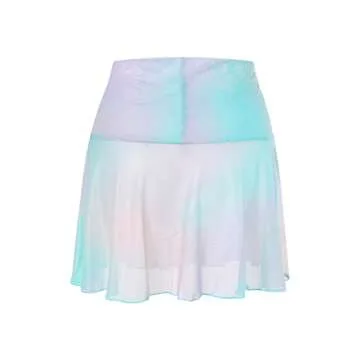 Lightweight Sheer Mesh Mini Skirt for Beach Style