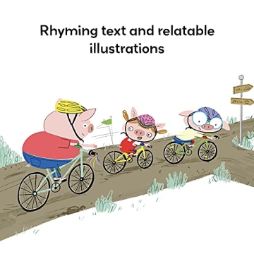Engaging Rhyming Board Book for Kids: Pigs are Prepared