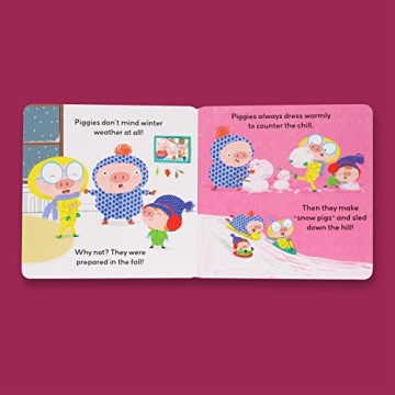 Engaging Rhyming Board Book for Kids: Pigs are Prepared