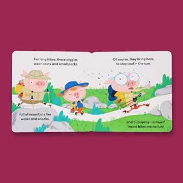 Engaging Rhyming Board Book for Kids: Pigs are Prepared