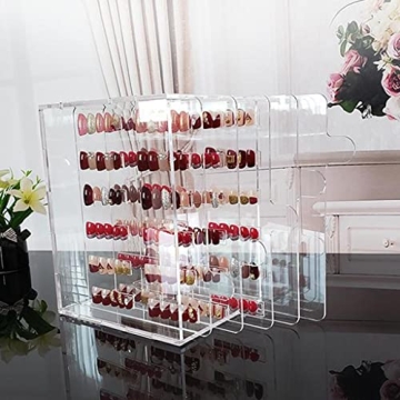 Freneci Acrylic Nail Art Display Stand - Organize & Showcase