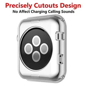 HANKN Shiny TPU Case for Apple Watch Series 9 8 7 41mm