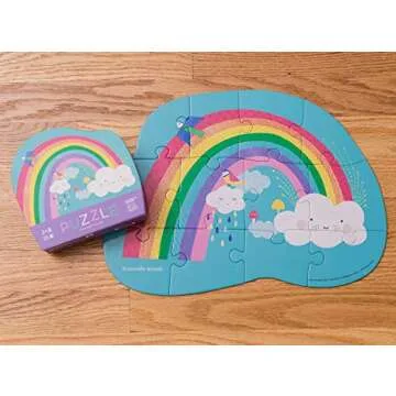 Crocodile Creek 12-Piece Rainbow Heaven Puzzle for Kids