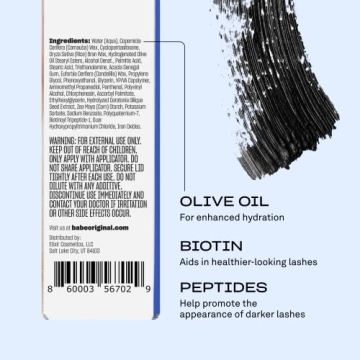 Babe Mascara - Long Lasting, Clump Free & Water Resistant