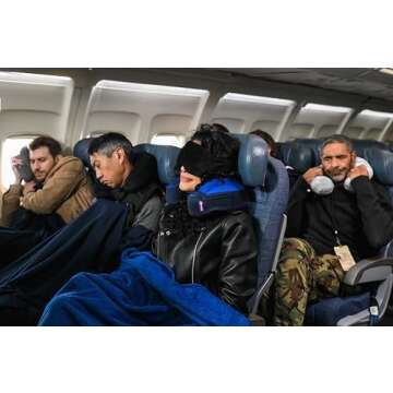 Cabeau Midnight Magic Sleep Mask – Adjust Padded Nose Strip to Block or Blackout Light - for Home and Travel - Soft Plush Fabric – Eye Liners Keep Fabric Away from Eyelids - Memory Foam Earplugs