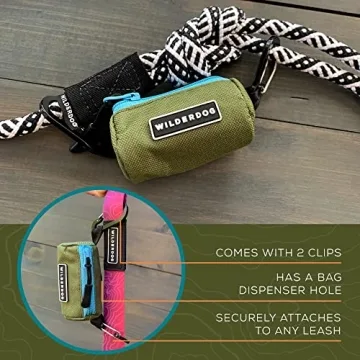 Wilderdog Dog Poop Bag Holder - Eco-Friendly and Durable
