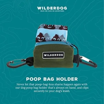 Wilderdog Dog Poop Bag Holder - Eco-Friendly and Durable
