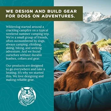 Wilderdog Dog Poop Bag Holder - Eco-Friendly and Durable