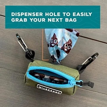 Wilderdog Dog Poop Bag Holder - Eco-Friendly and Durable