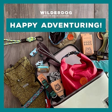 Wilderdog Dog Poop Bag Holder - Eco-Friendly and Durable
