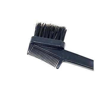 New Design 3 in 1 Hair Edge Brush with Pin Tail 1PC Assorted Color